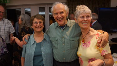 Krini Georgiu, Harry Kroto and Margaret Kroto