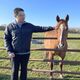 Zhipeng with a horse